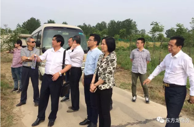 陪同通用航空投資選址項(xiàng)目方考察安徽天長(zhǎng)市，簽訂百億項(xiàng)目投資意向協(xié)議